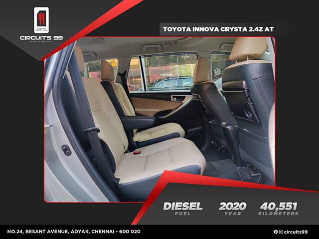 Used Toyota Innova Crysta [2016-2020] 2.4 ZX AT 7 STR in Chennai
