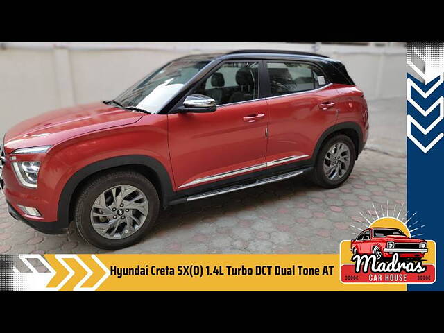 Used Hyundai Creta [2020-2023] SX (O) 1.4 Turbo 7 DCT Dual Tone [2022-2022] in Chennai