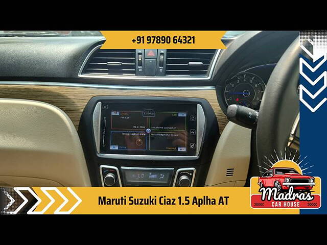 Used Maruti Suzuki Ciaz Alpha Hybrid 1.5 AT [2018-2020] in Chennai