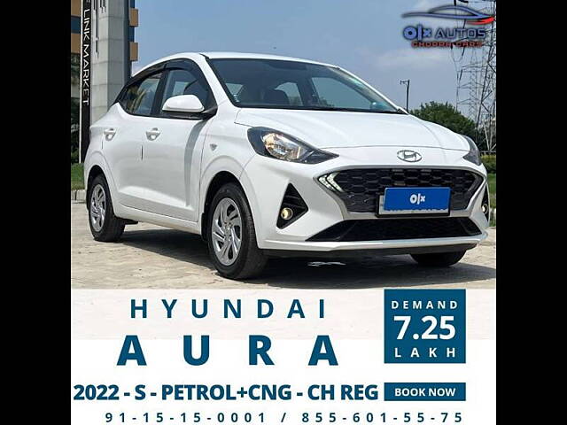 Used 2022 Hyundai Aura in Mohali