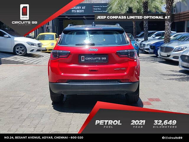 Used Jeep Compass [2017-2021] Limited (O) 1.4 Petrol AT [2017-2020] in Chennai