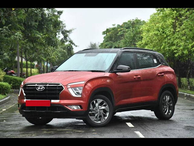 Used Hyundai Creta [2020-2023] SX (O) 1.4 Turbo 7 DCT Dual Tone [2022-2022] in Kolkata