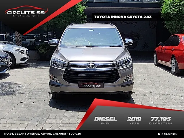Used 2019 Toyota Innova Crysta in Chennai