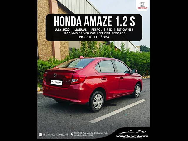 Used Honda Amaze [2018-2021] 1.2 S MT Petrol [2018-2020] in Delhi