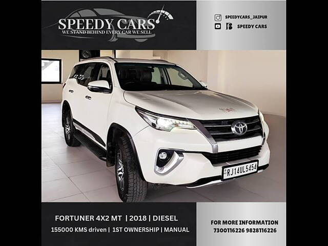 Used Toyota Fortuner [2016-2021] 2.8 4x2 MT [2016-2020] in Jaipur