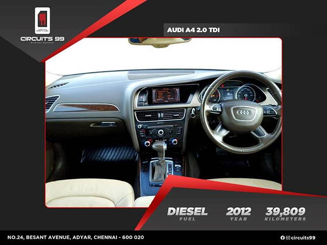 Used Audi A4 [2008-2013] 2.0 TDI (143 bhp) in Chennai