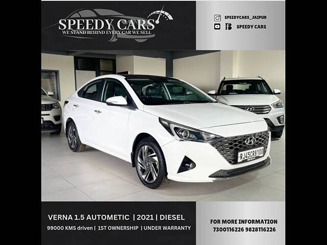 Used Hyundai Verna [2020-2023] SX 1.5 CRDi AT in Jaipur