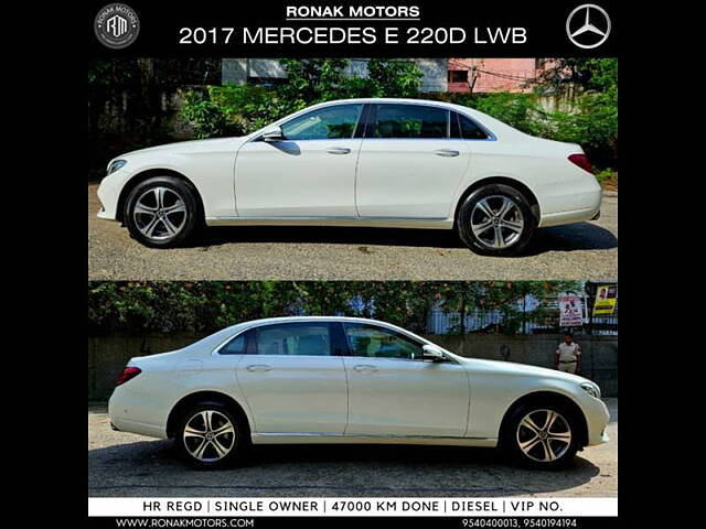 Used Mercedes-Benz E-Class [2017-2021] E 220 d Avantgarde in Chandigarh