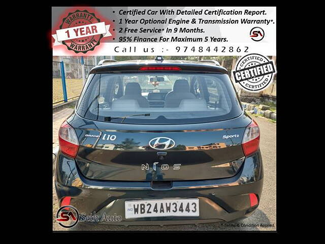 Used Hyundai Grand i10 Nios [2019-2023] Sportz AMT 1.2 Kappa VTVT in Kolkata