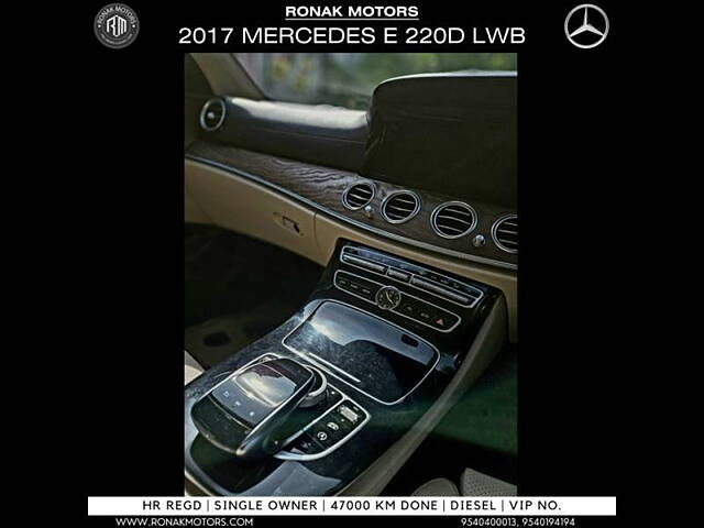 Used Mercedes-Benz E-Class [2017-2021] E 220 d Avantgarde in Chandigarh