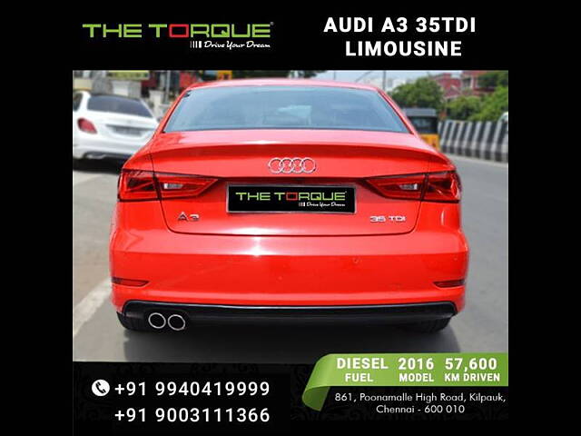 Used Audi A3 [2014-2017] 35 TDI Premium Plus + Sunroof in Chennai