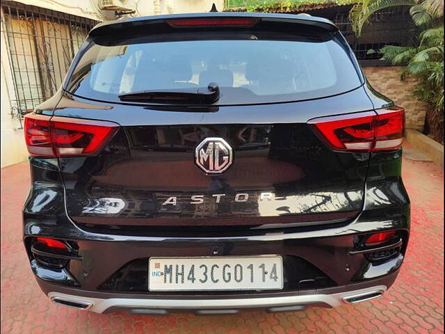 Used MG Astor Savvy 1.5 CVT S Red [2021-2023] in Mumbai