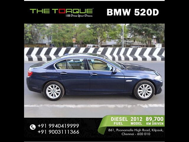Used 2012 BMW 5-Series in Chennai