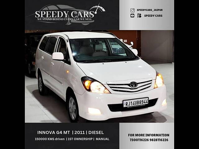 Used Toyota Innova [2009-2012] 2.5 GX 8 STR BS-IV in Jaipur