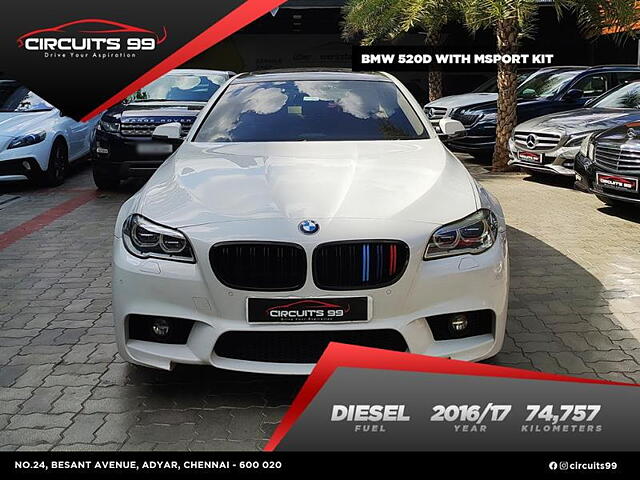 Used 2016 BMW 5-Series in Chennai