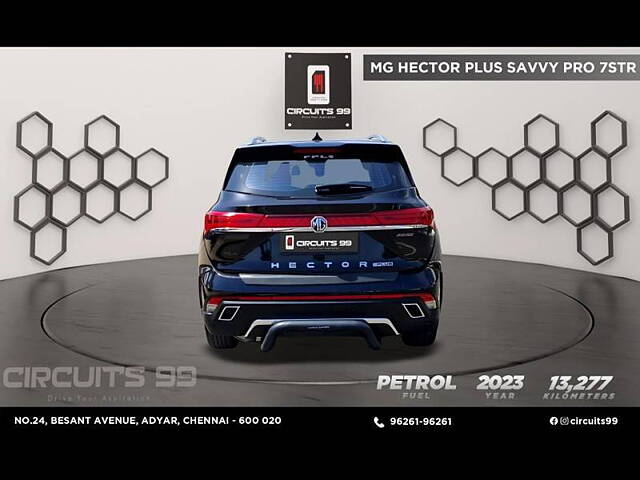 Used MG Hector Plus Savvy Pro 1.5 Turbo Petrol CVT 6 STR in Chennai