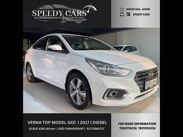 Used Hyundai Verna [2015-2017] 1.6 CRDI SX (O) AT in Jaipur