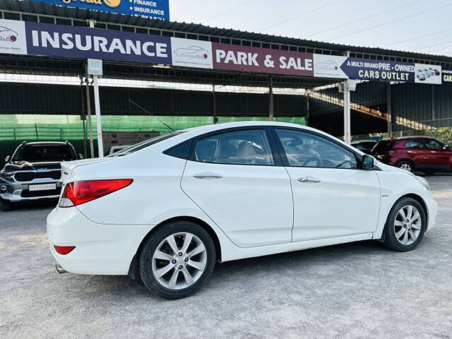 Used Hyundai Verna [2011-2015] Fluidic 1.6 CRDi SX Opt AT in Hyderabad