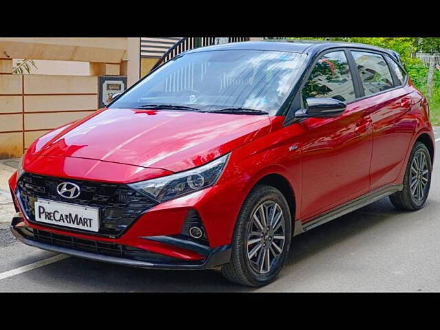 Used Hyundai i20 N Line [2021-2023] N8 1.0 Turbo DCT Dual Tone in Bangalore