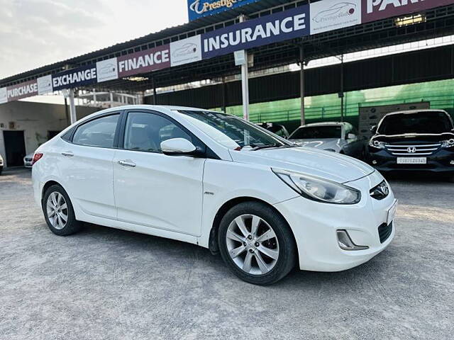 Used Hyundai Verna [2011-2015] Fluidic 1.6 CRDi SX Opt AT in Hyderabad