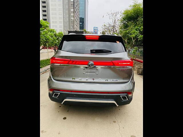 Used MG Hector Plus Savvy Pro 1.5 Turbo Petrol CVT 6 STR Dual Tone in Ahmedabad