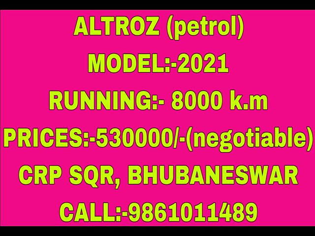 Used Tata Altroz XM Petrol [2021-2022] in Bhubaneswar