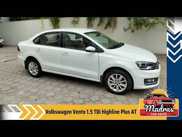 Used Volkswagen Vento [2015-2019] Highline Plus 1.5 AT (D) 16 Alloy in Chennai