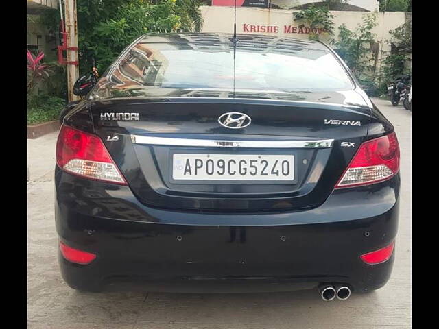 Used Hyundai Verna [2011-2015] Fluidic 1.6 VTVT SX in Hyderabad