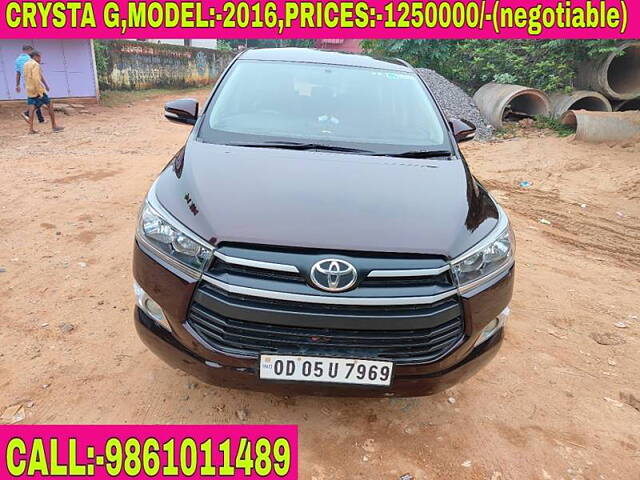 Used Toyota Innova Crysta [2016-2020] 2.4 GX 8 STR [2016-2020] in Bhubaneswar