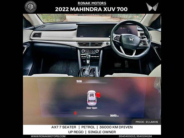 Used Mahindra XUV700 AX 7 Petrol AT 7 STR [2021] in Chandigarh