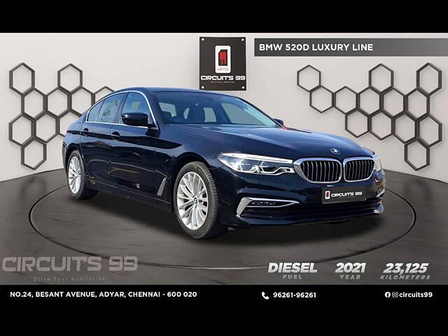 Used BMW 5 Series [2017-2021] 520d Luxury Line [2017-2019] in Chennai