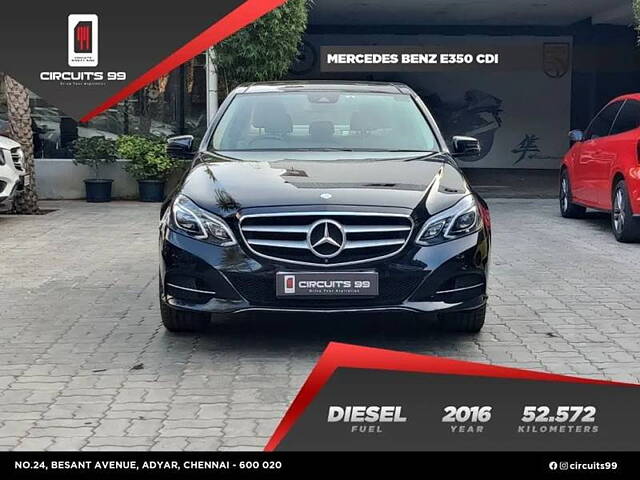 Used Mercedes-Benz E-Class [2015-2017] E 350 CDI Edition E in Chennai