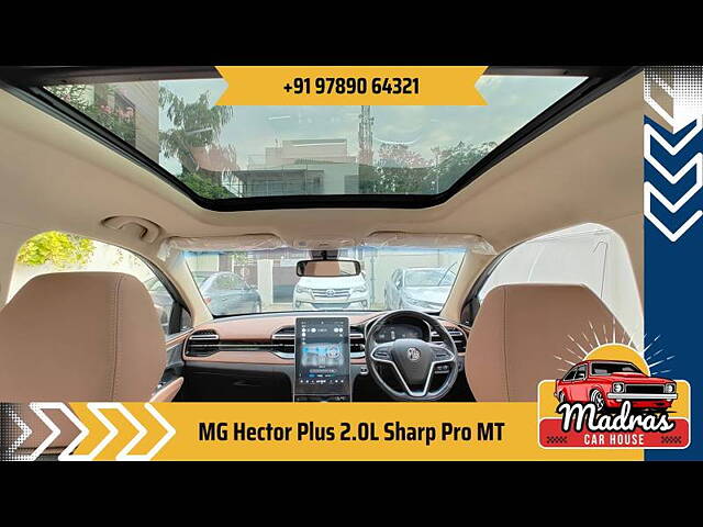 Used MG Hector Plus Sharp Pro 2.0 Turbo Diesel 7 STR [2023] in Chennai