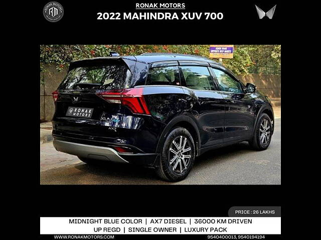 Used Mahindra XUV700 AX 7 Diesel  AT Luxury Pack 7 STR [2021] in Chandigarh