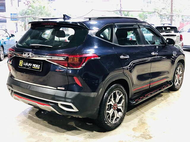 Used Kia Seltos [2022-2023] GTX Plus 1.4 DCT Dual Tone in Hyderabad