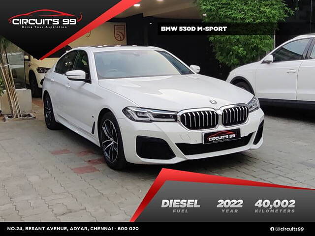 Used BMW 5 Series [2021-2024] 530d M Sport in Chennai