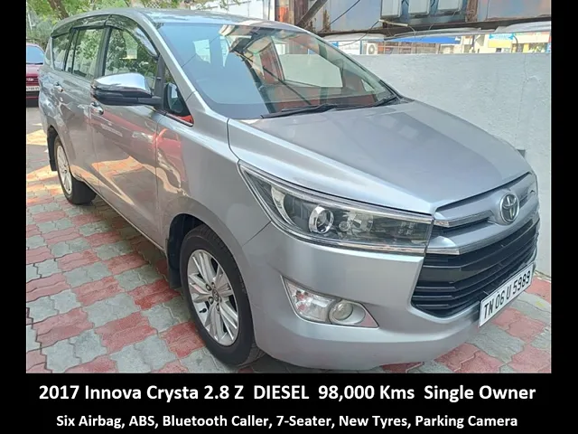 Used 2017 Toyota Innova Crysta in Chennai