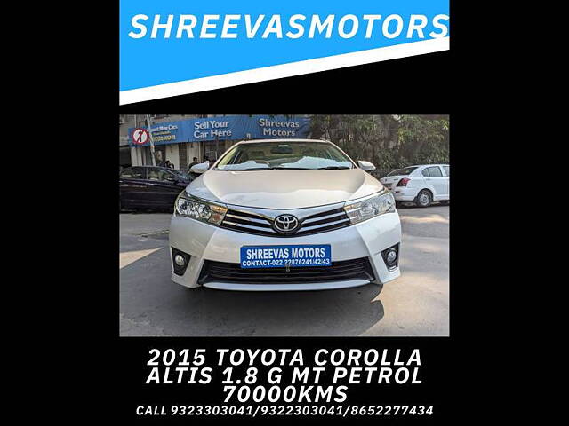 Used 2015 Toyota Corolla Altis in Mumbai