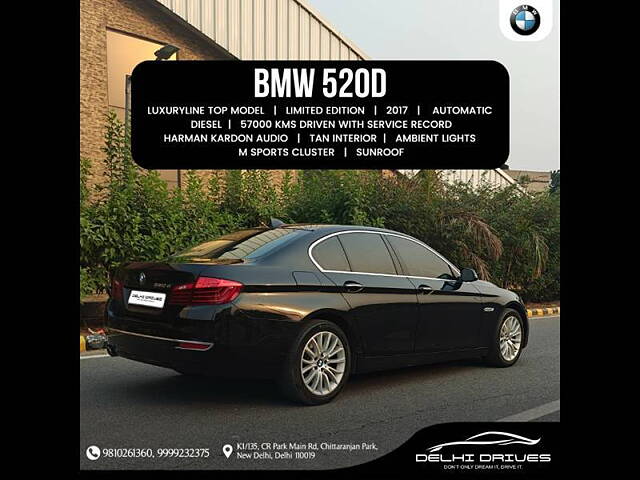 Used BMW 5 Series [2017-2021] 520d Luxury Line [2017-2019] in Delhi