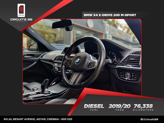 Used BMW X4 [2019-2022] xDrive20d M Sport X [2019-2020] in Chennai