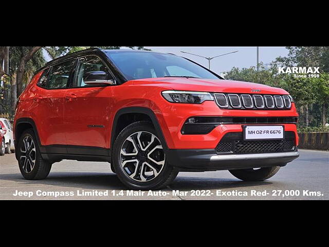 Used Jeep Compass Limited (O) 1.4 Petrol DCT [2021] in Mumbai