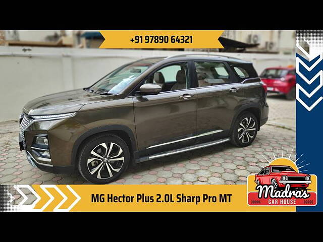 Used MG Hector Plus Sharp Pro 2.0 Turbo Diesel 7 STR [2023] in Chennai