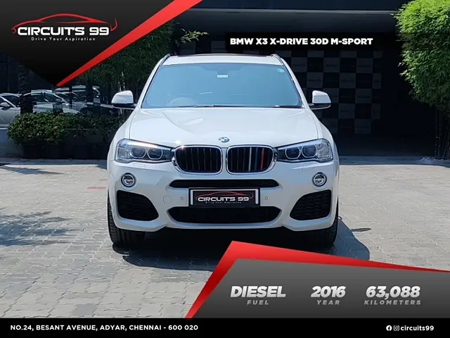 Used 2016 BMW X3 in Chennai