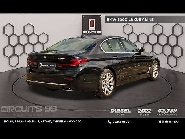 Used BMW 5 Series [2017-2021] 520d Luxury Line [2017-2019] in Chennai