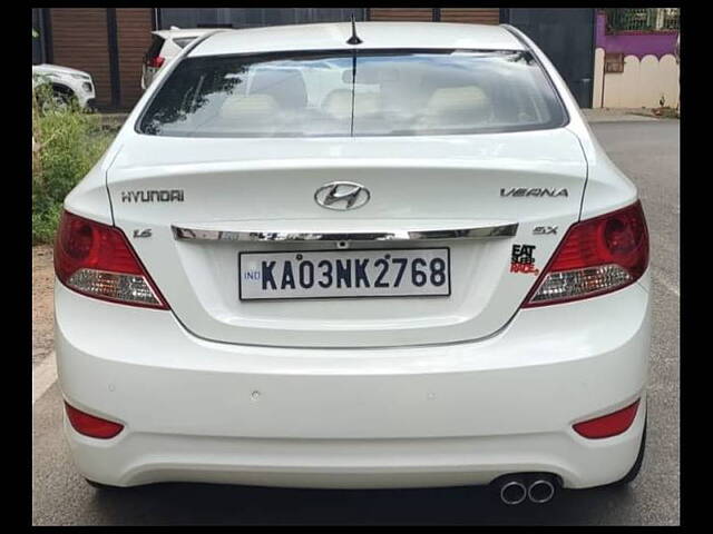 Used Hyundai Verna [2011-2015] Fluidic 1.6 VTVT SX Opt AT in Bangalore