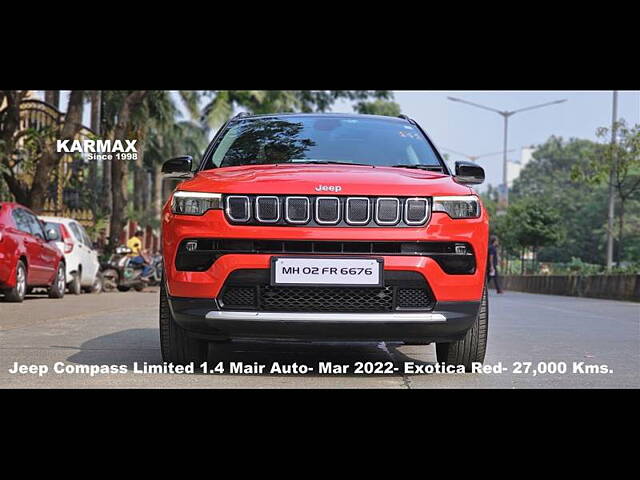 Used Jeep Compass Limited (O) 1.4 Petrol DCT [2021] in Mumbai