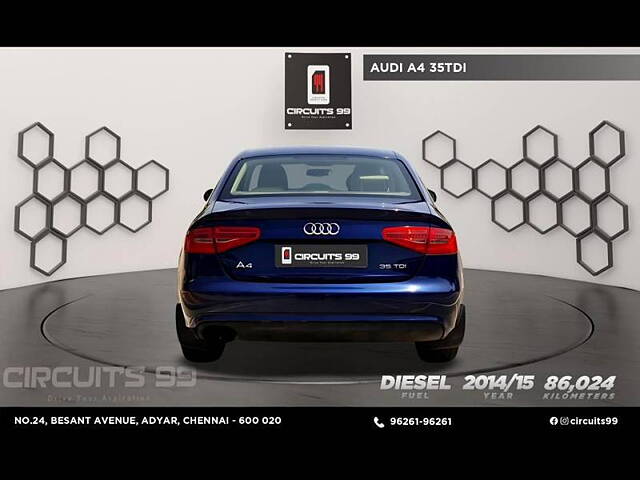 Used Audi A4 [2013-2016] 35 TDI Premium in Chennai