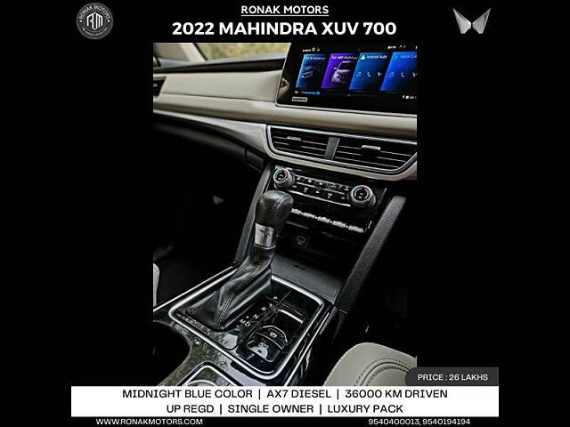 Used Mahindra XUV700 AX 7 Diesel  AT Luxury Pack 7 STR [2021] in Chandigarh