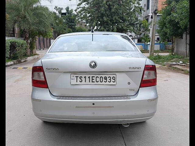 Used Skoda Rapid [2014-2015] 1.5 TDI CR Ambition with Alloy Wheels in Hyderabad