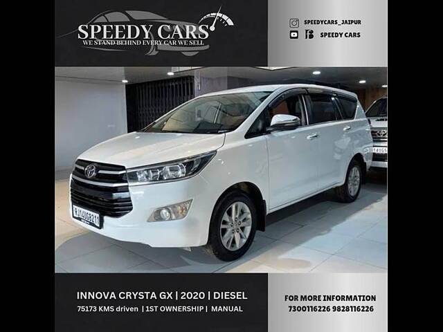 Used Toyota Innova Crysta [2016-2020] 2.4 G 7 STR [2016-2017] in Jaipur